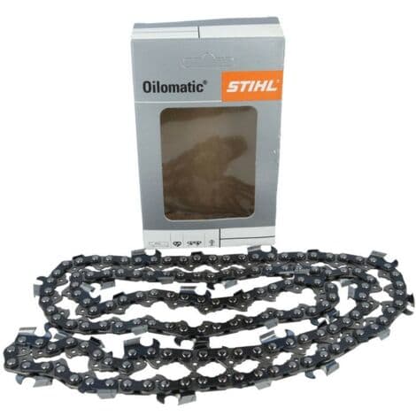 Stihl – Chaîne tronçonneuse 36360000055 – Pas 3/8''P – Jauge 1,3 mm – 55 maillons pour coupe rapide et efficace sur bois dur