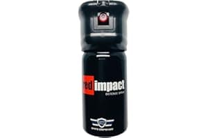 REDimpact Spray Anti Agression de Poche Gel 40 ML - Taille Standard - Format : Sac a Main Femme, Manteau Femme, Sacoche Homme, Veste, Sac a Dos