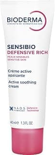 BIODERMA Sensibio Defensive rich Creme stärkt die Haut gegen Umwelteinflüsse, 40 ml Crème