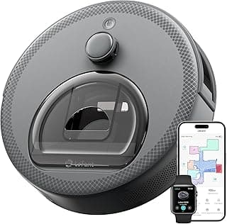 Lefant M330 Robot Aspirateur Laveur, 3 en 1 Aspirateur Robot, 5000Pa, 150min, Évitement d'obstacles, Navigation dToF, Cartographie, Zones Virtuelles, Évitement d'obstacles PSD, Alexa/APP/WiFi, Gris