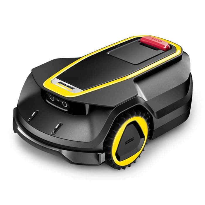 Robot tondeuse connectée KARCHER RCX 4 - sans fil périphérique - RTK - nav GPS - caméra IA - 4 roues motrices - 1500 m² pente 60°