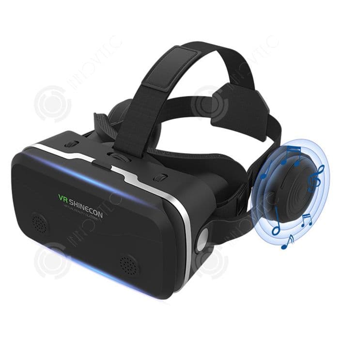 INN Casque VR G15E casque de réalité virtuelle avec des écouteurs lunettes de protection oculaire HD 3Dvr compatible téléphones