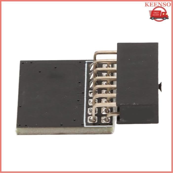 KEENSO Module TPM 2.0 Module TPM2.0 Puce de sécurité 14 Broches pour 11 Prise en Charge DDR3, informatique accessoire